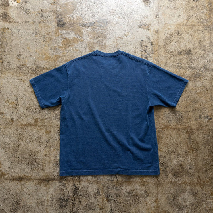 【6月店舗限定】Tシャツ　インディゴ染め 〜RELAXシリーズ - Japan Made屋