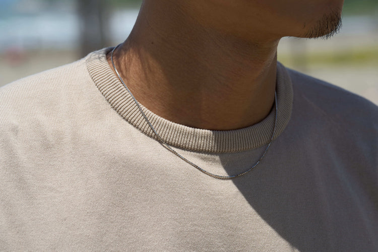 プラチナ『PLATINUMネックレス』45cm