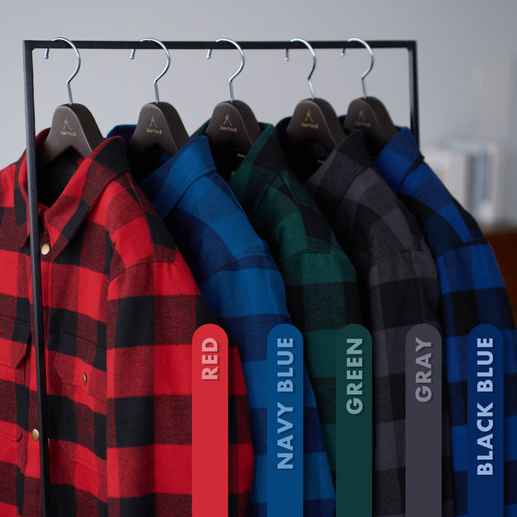 「中綿バッファローチェックJKT」（全5色）~RELAXシリーズ