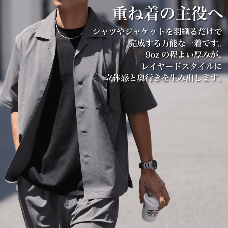 【春夏モデル】「9oz Tシャツ」気温15〜25℃~シーアイランド種 - Japan Made屋