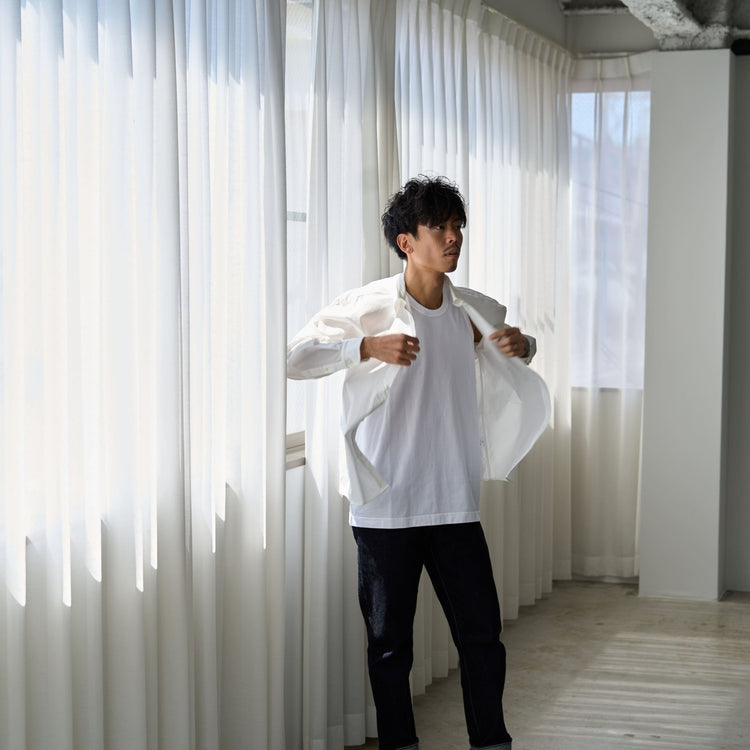 「"リラックス"タンクトップ」（30番手コーマ天竺）