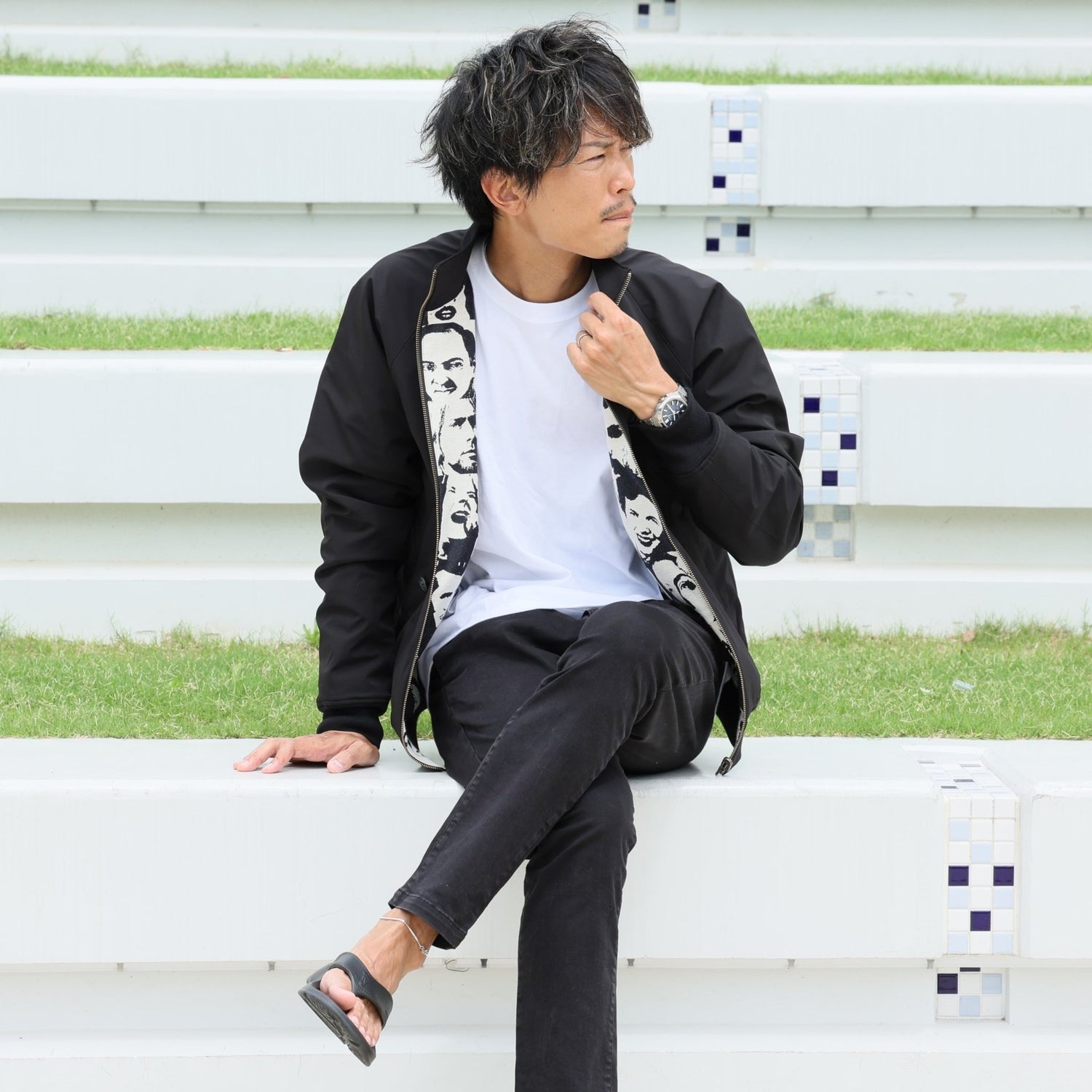 【完全オーダー】『リバーシブルジャケット』Los Angeles Fabric~RELAXシリーズ - Japan Made屋