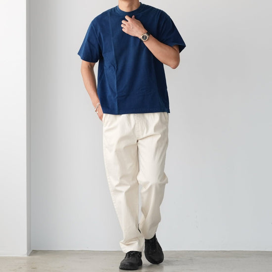 【店舗限定】Tシャツ　インディゴ染め 〜RELAXシリーズ - Japan Made屋