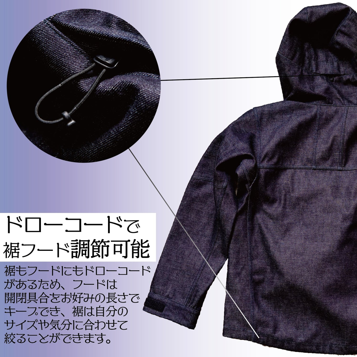 【廃盤】一生で1回は着たい『マウンテンデニム パーカー』 - Japan Made屋