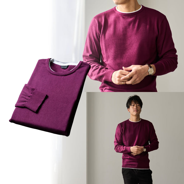 『レイヤードニット』オーガニックコットン~SMARTシリーズ