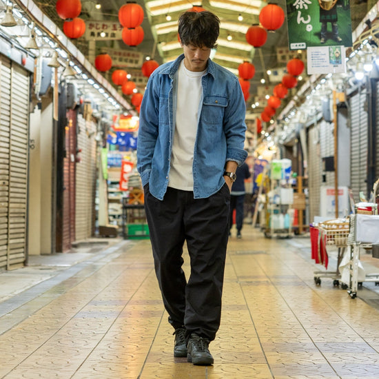 『ブルーデニムシャツ』(ユーズド加工)~SMARTシリーズ - Japan Made屋