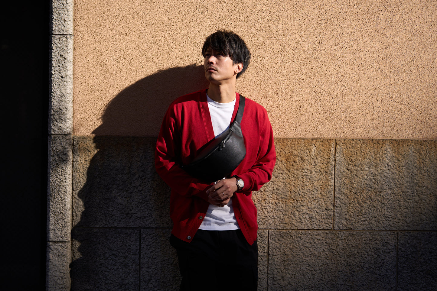 『ウエストバッグ』上質レザーでつくる、大人の贅沢。