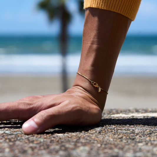 k18『Goldブレスレット』18㎝ - Japan Made屋