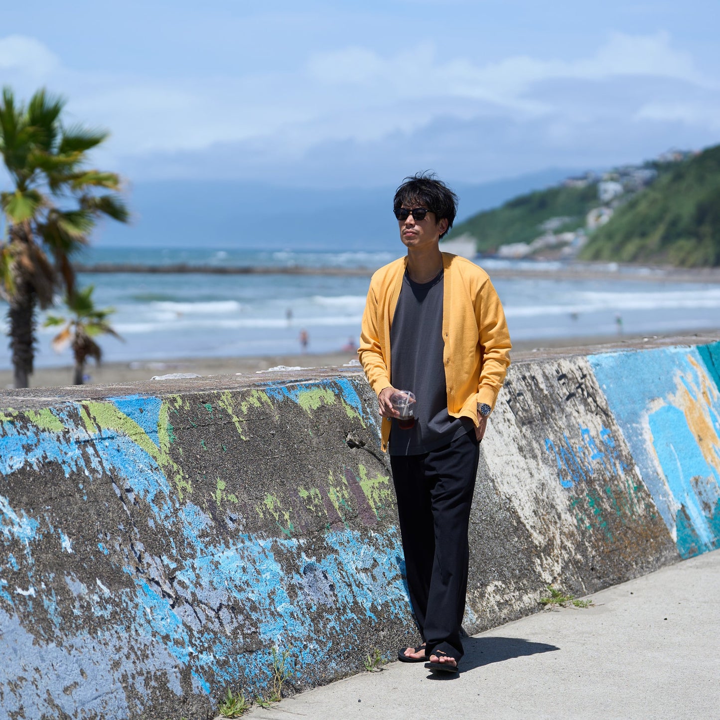 クール素材「イージーパンツ」