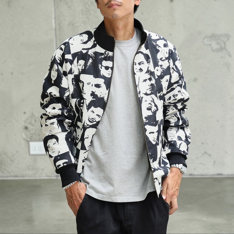 【完全オーダー】『リバーシブルジャケット』Los Angeles Fabric~RELAXシリーズ