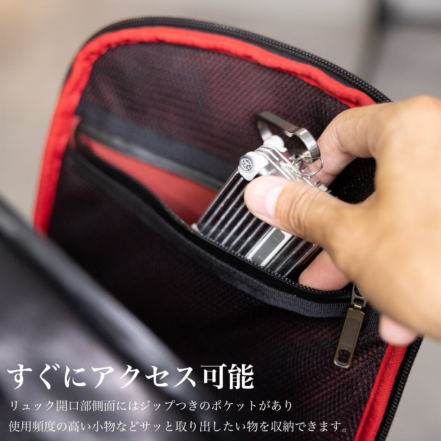 30代以上の上品な『防水レザーリュック』 - Japan Made屋