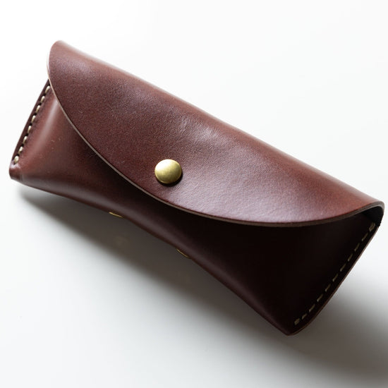 贅沢な質感を味わう「本革メガネケース」 - Japan Made屋