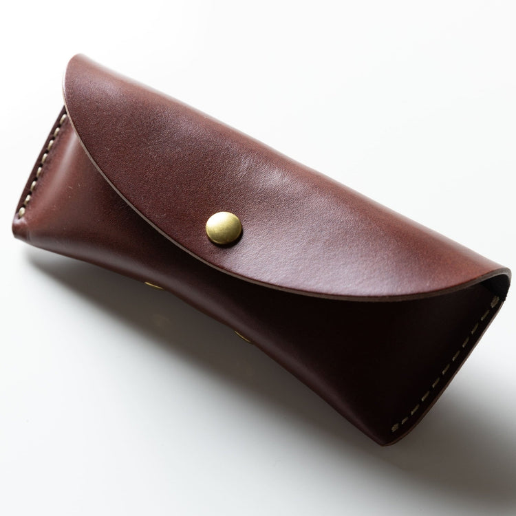 贅沢な質感を味わう「本革メガネケース」 - Japan Made屋