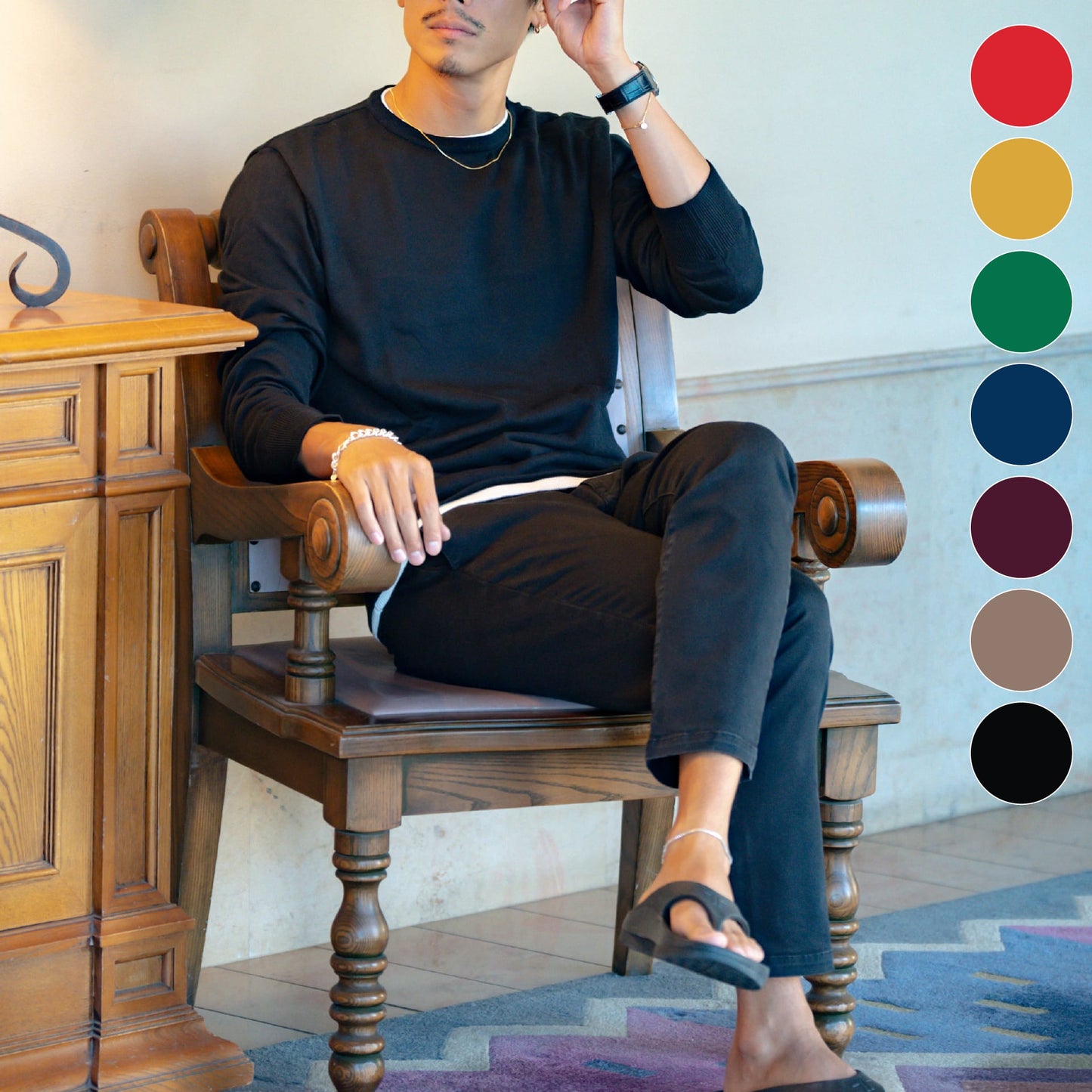 究極に辿り着いた『大人ニット』オーガニックコットン