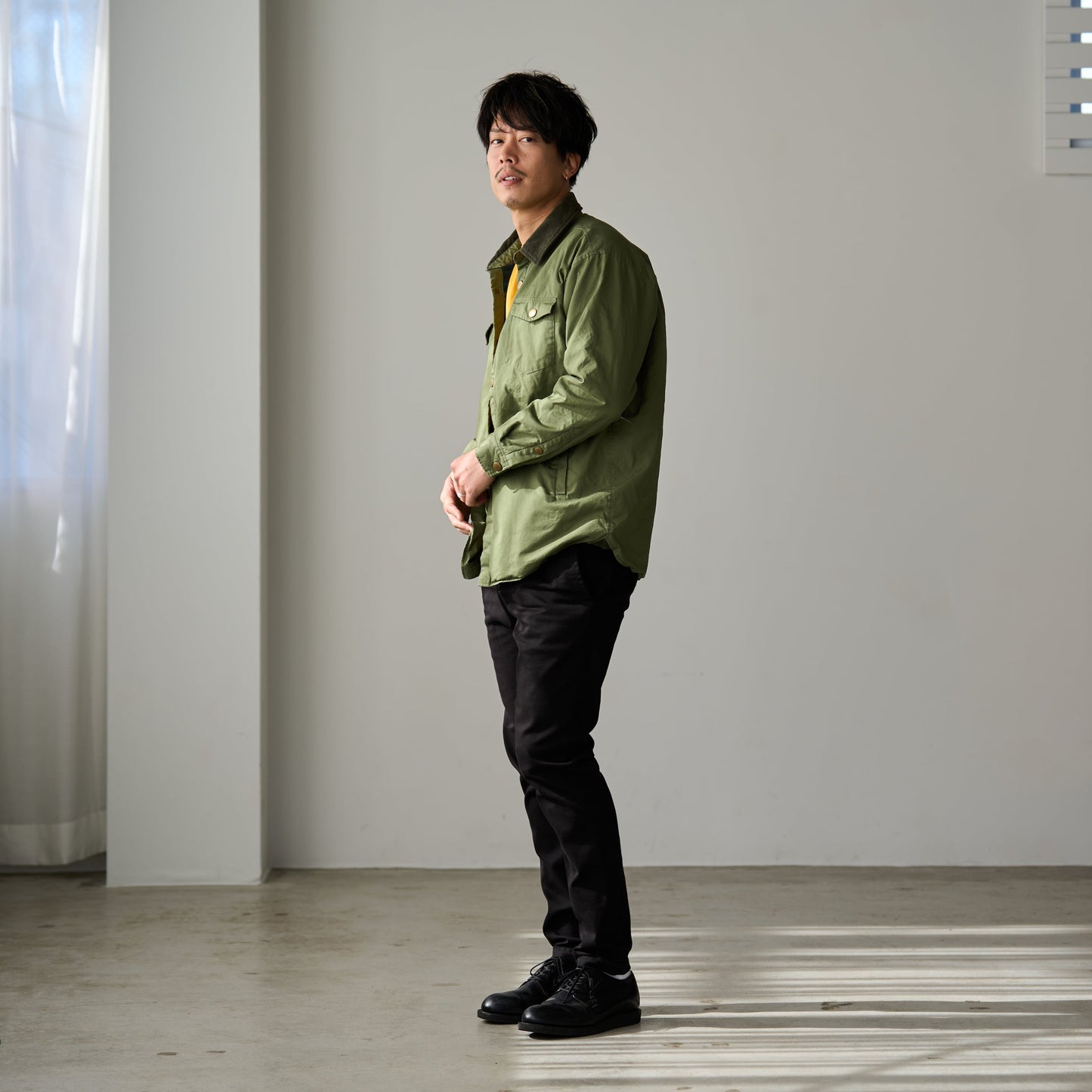 【未定】世界最高峰の生地をチョイスした『ワンウォッシュ加工カバーオール』