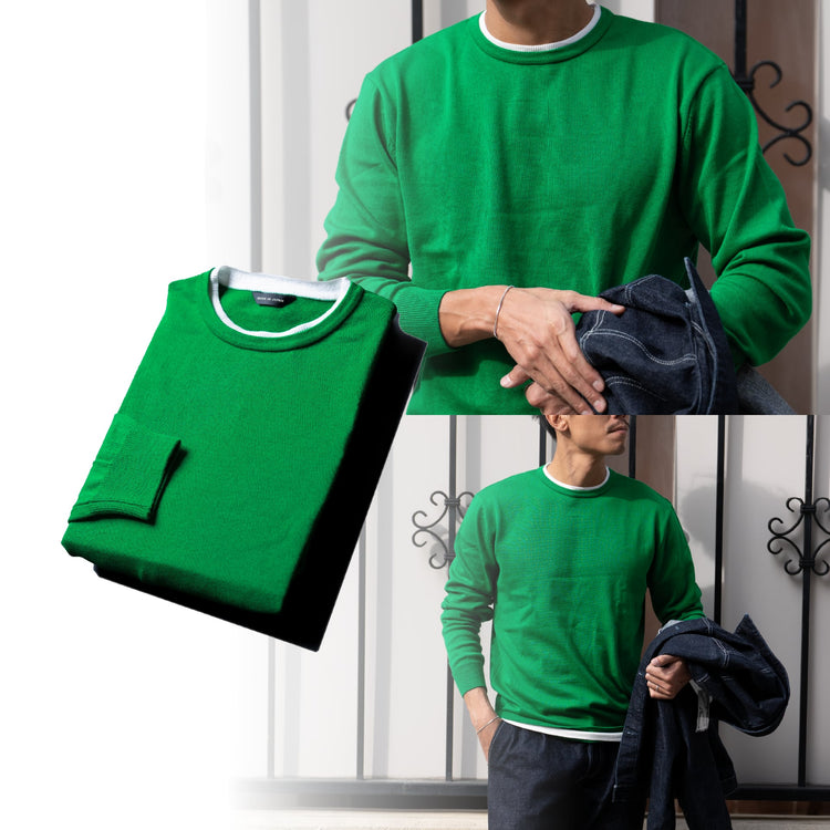 『レイヤードニット』オーガニックコットン~SMARTシリーズ