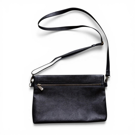 「黒桟革ショルダーバッグ」（Regularサイズ） - Japan Made屋