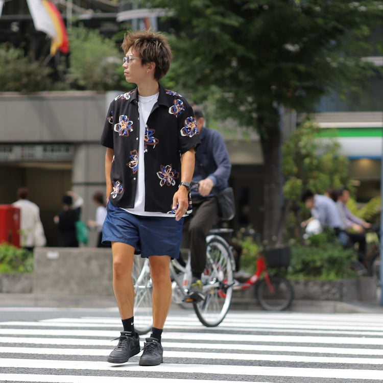 【廃盤】大人メンズが似合う「"かみ"ショーツ」（和紙デニム）~SMARTシリーズ