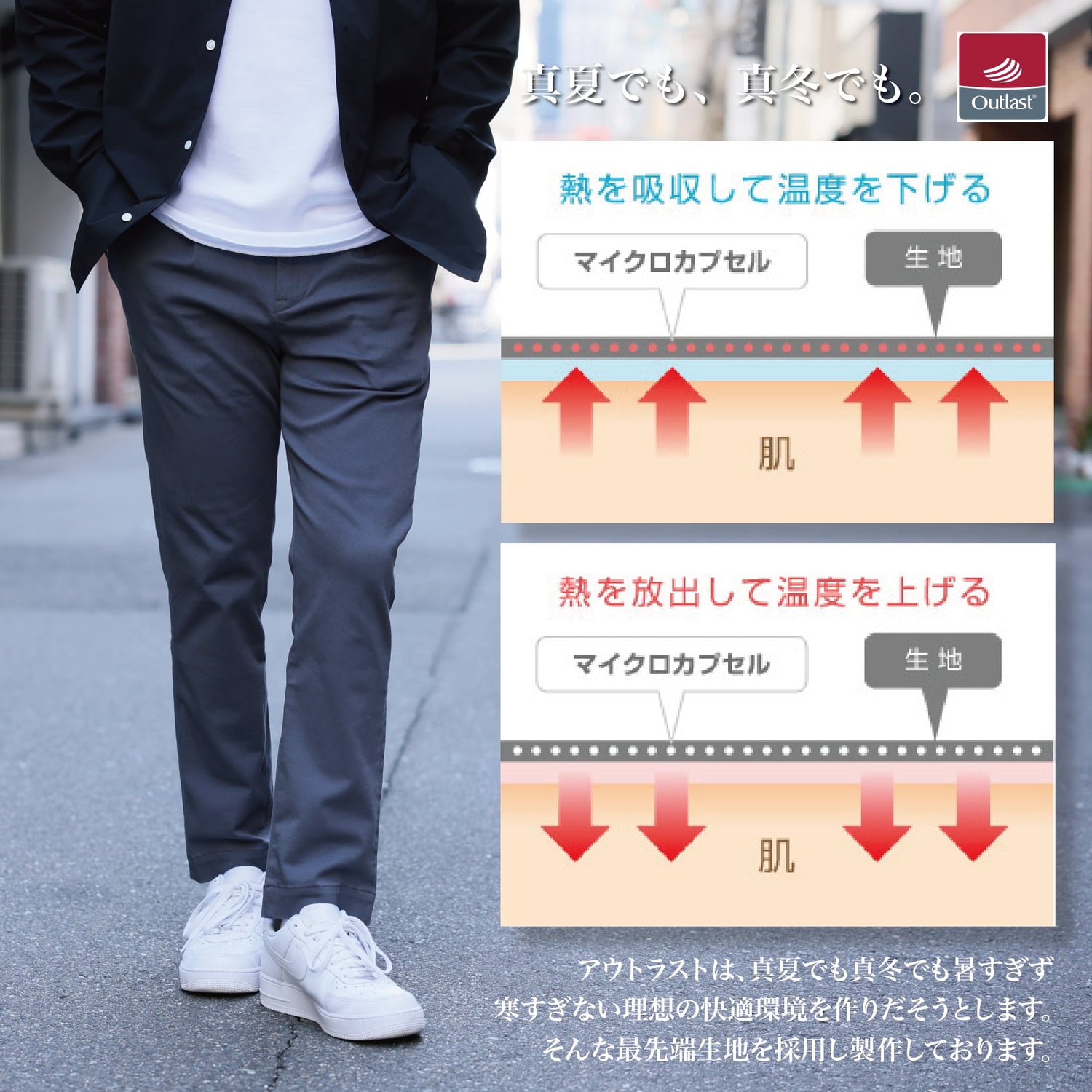 いつかは、究極のグレーパンツ~SMARTシリーズ - Japan Made屋