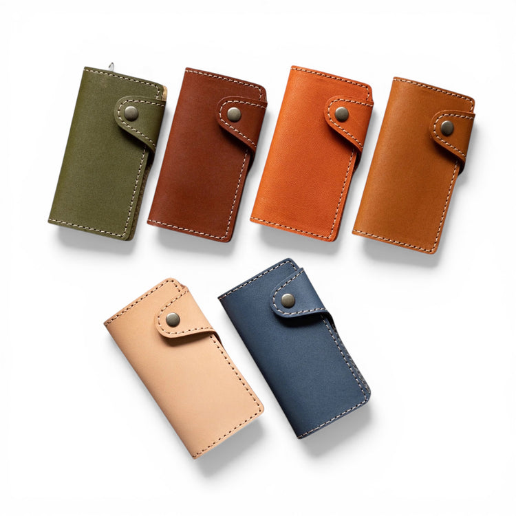 『本革キーケース』（栃木レザー）6色
