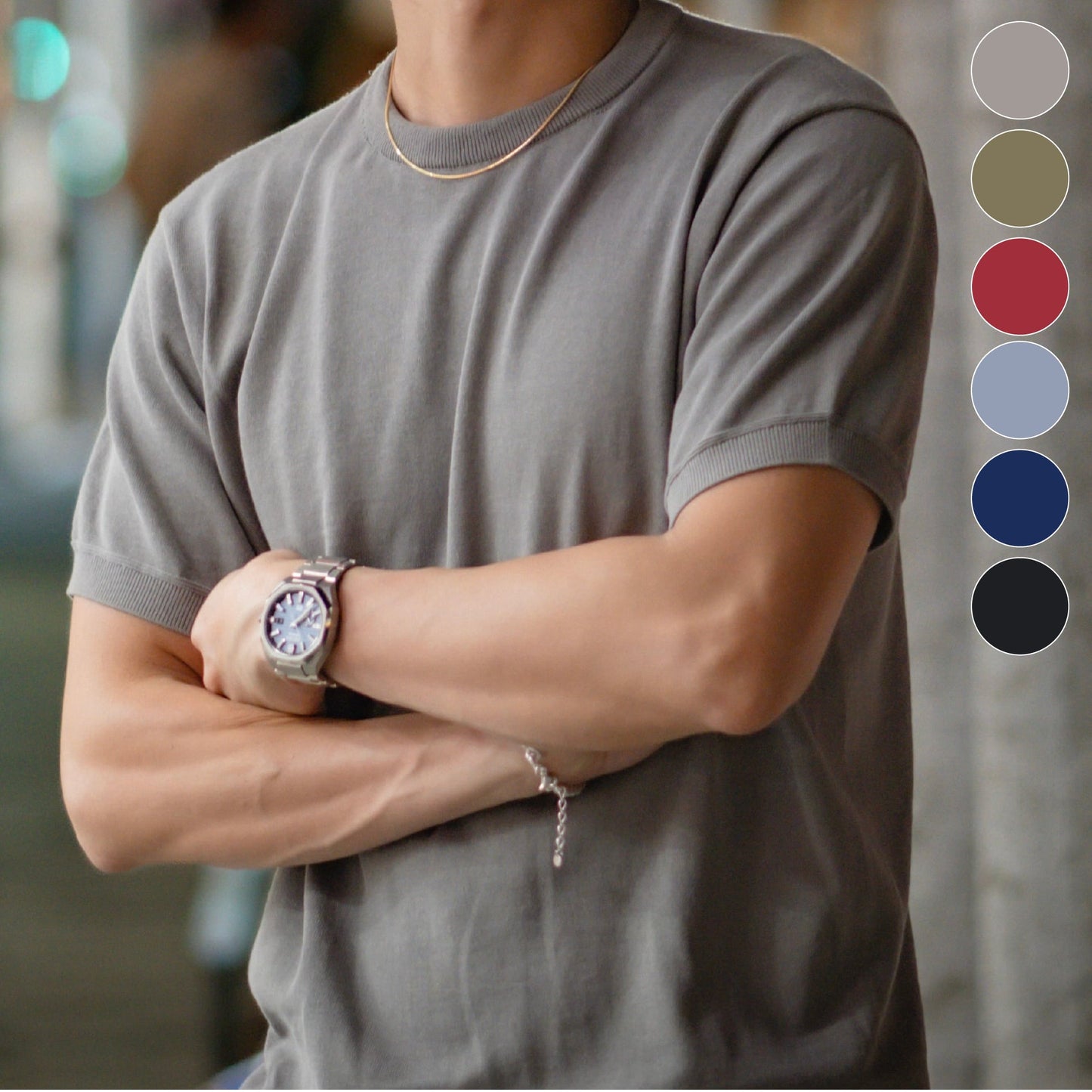 1枚で"サマ"になる「ラグジュアリーニット」