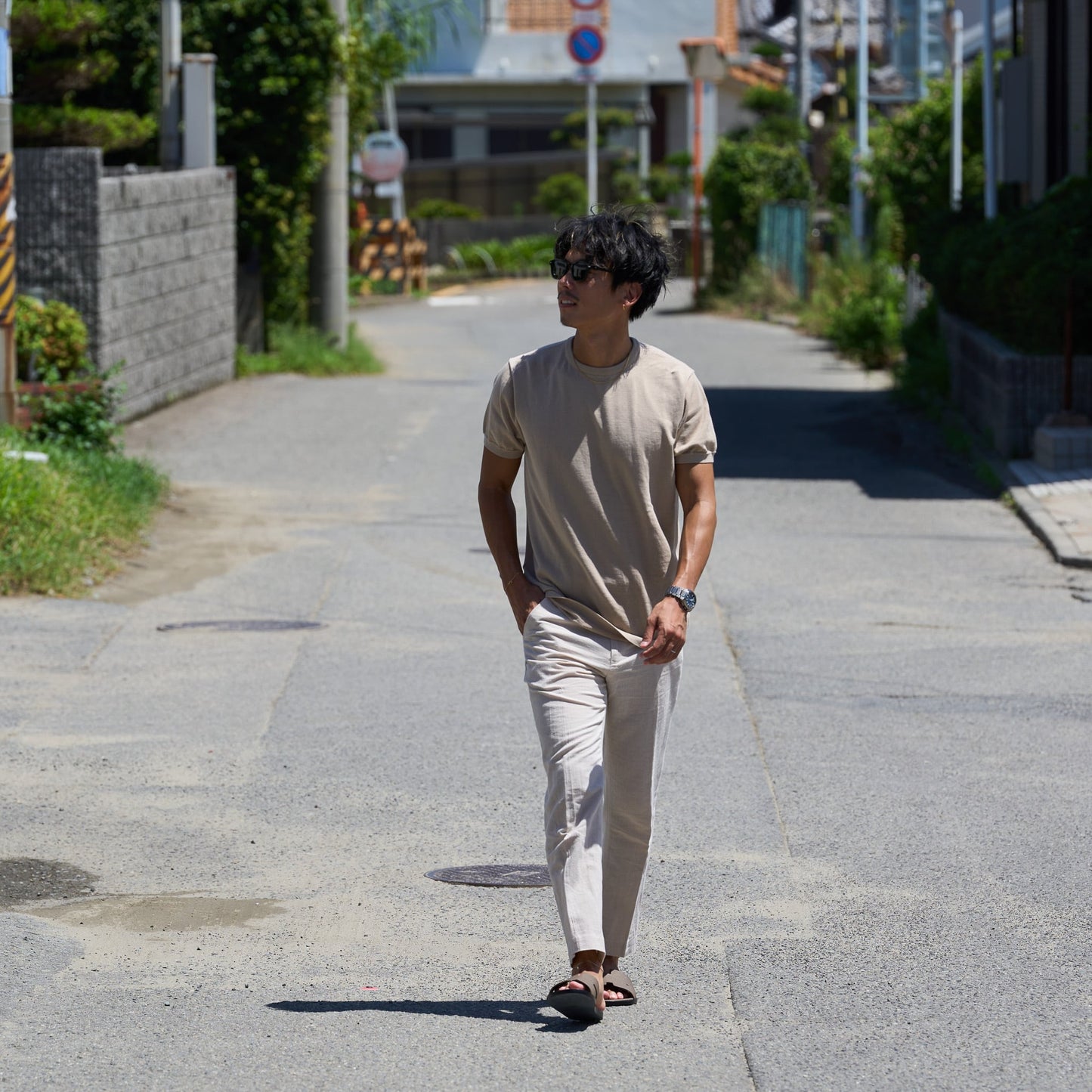 サマー「スラックスパンツ」