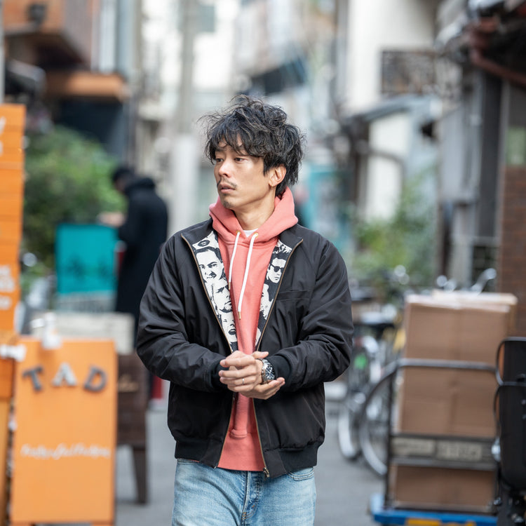 【完全オーダー】『リバーシブルジャケット』Los Angeles Fabric~RELAXシリーズ