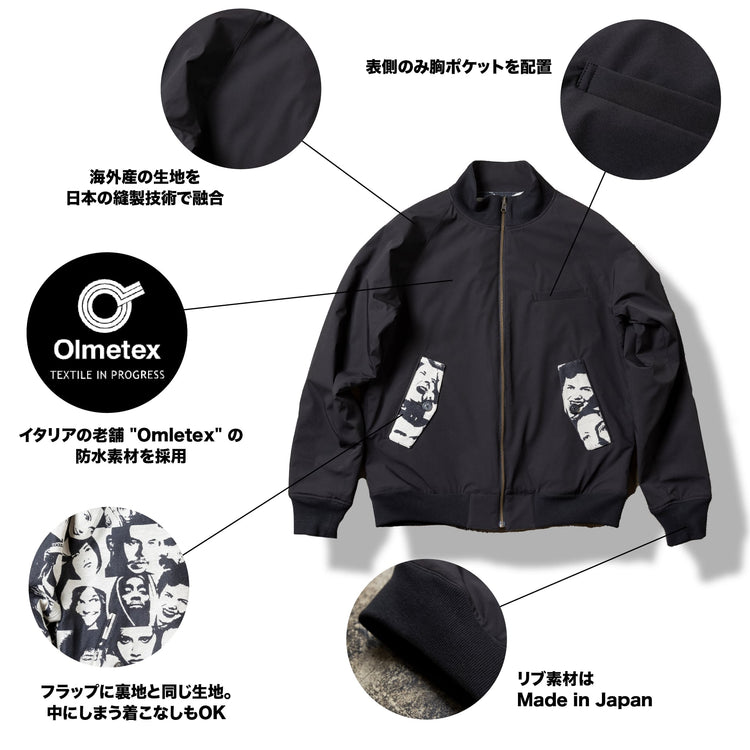 【完全オーダー】『リバーシブルジャケット』Los Angeles Fabric~RELAXシリーズ